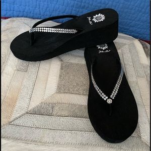 Yellow Box Flip Flops